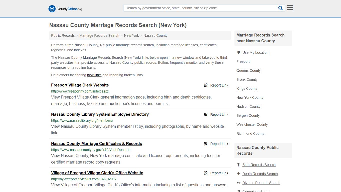 Marriage Records Search - Nassau County, NY (Marriage ...
